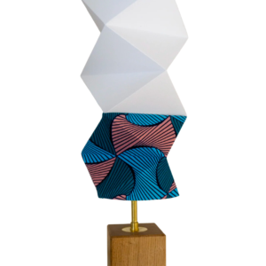 Lampe origami et wax