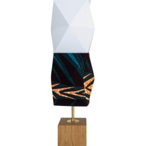 Lampe origami et wax