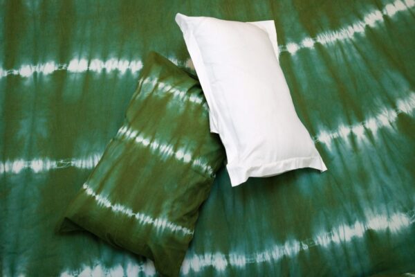 housse de couette, linge de lit, housse de lit, drap coton, fabrication sénégalaise, artisanat sénégalais, made in africa, chambre africaine, décoration africaine moderne, chambre, drap vert, housse de couette vert